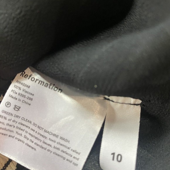 Floral Black and White Women's Top - Picture 6 of 12